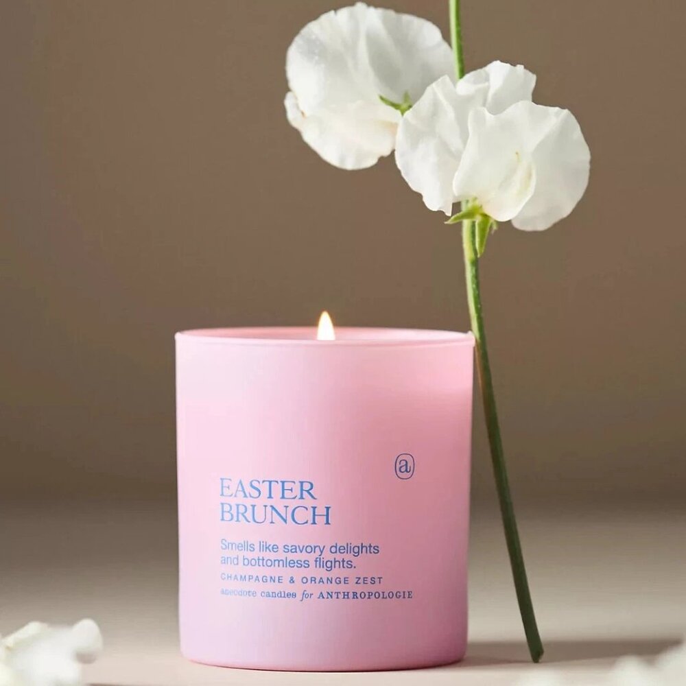 Anecdote x Anthropologie Easter Brunch Champagne & Orange Zest Candle 9oz NIB
